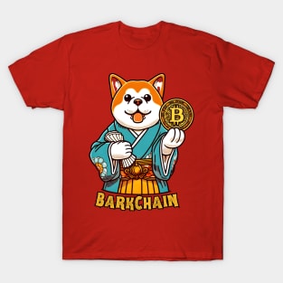 Bitcoin dog for dog lovers T-Shirt